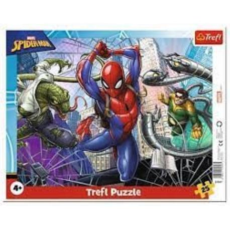 PUZZLE 25 RAMKOWE SPIDERMAN