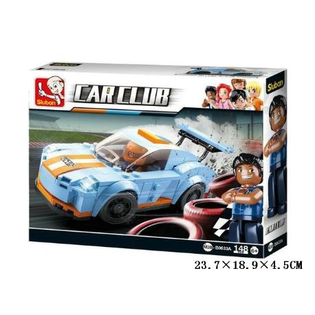 KLOCKI CAR CLUB 148PCS