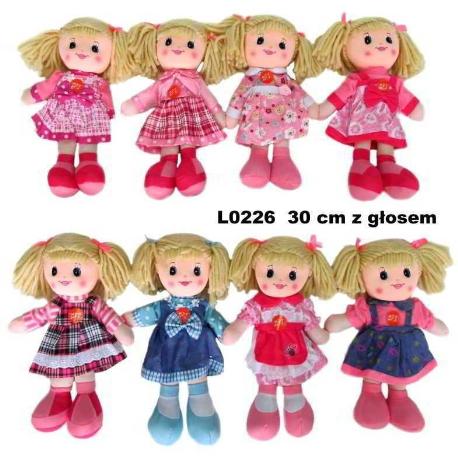 LALKA SZMACIANKA 30CM 8 MIX GŁOS