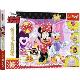 PUZZLE 100EL GLITTER MINNIE