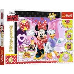 PUZZLE 100EL GLITTER MINNIE