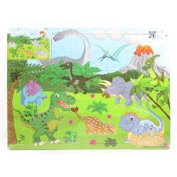 PUZZLE DREWNO 44EL DINO