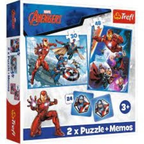 PUZZLE 2W1 MEMOS AVENGERS