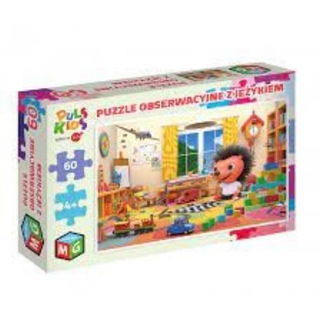 PUZZLE OBSERWACYJNE Z JEŻYKIEM 60EL