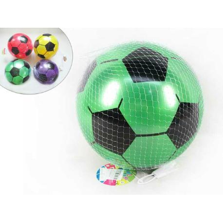 PIŁKA GUMA FOOTBALL 23CM