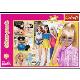 PUZZLE 100EL BARBIE GLITTER