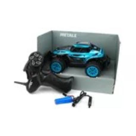 AUTO TERENOWE NIEBIESKIE METAL RC FF PAKIET 23CM