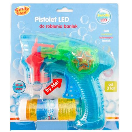 PISTOLET LED DYNAMO BAŃKI