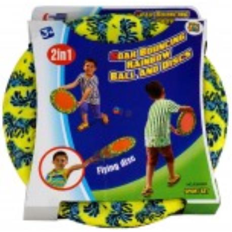 RAKIETKI FRISBEE 2W1 ZOŚKA