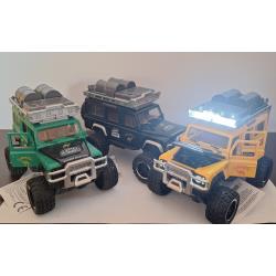 AUTO TERENOWE METAL ŚW/DŻW 1:32