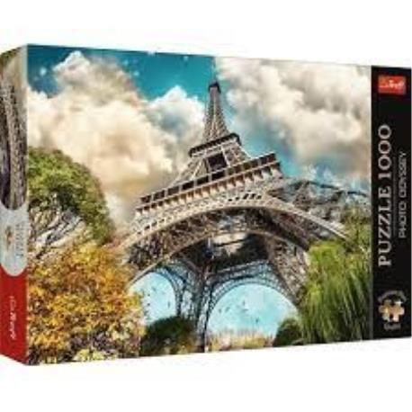 PUZZLE 1000EL PREMIUM PLUS WIEŻA EIFFEL PARYŻ