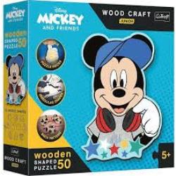 PUZZLE 50EL DREWNO MICKEY