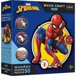 PUZZLE 50EL DREWNO SPIDERMAN