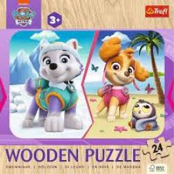 PUZZLE 24EL DREWNO PAW PATROL