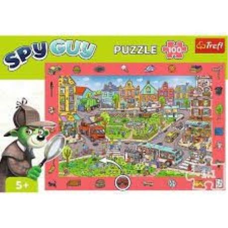 PUZZLE 100EL  SPY GUY MIASTO