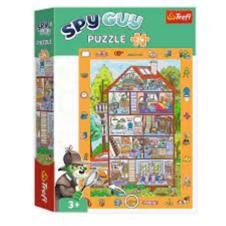 PUZZLE 24EL SPY GUY  W DOMU