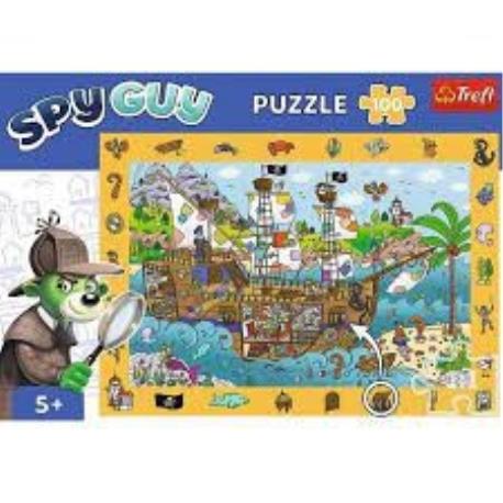 PUZZLE 100EL SPY GUY STATEK PIRACKI