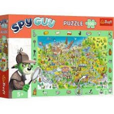 PUZZLE 100EL SPY GUY POLSKA