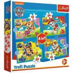 PUZZLE 4W1 PAW PATROL