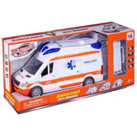 AMBULANS Z NOSZAMI