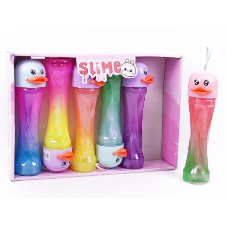 SLIME KACZKA 23CM 6KOL