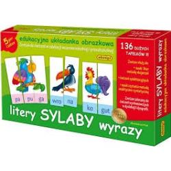 LITERY SYLABY WYRAZY EDUKACJA