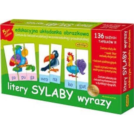 LITERY SYLABY WYRAZY EDUKACJA