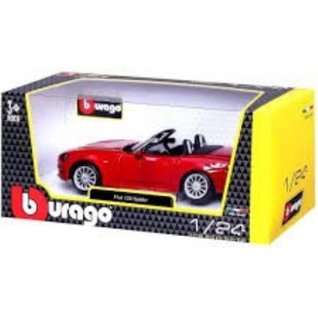 FIAT 124 SPIDER RED 1:24