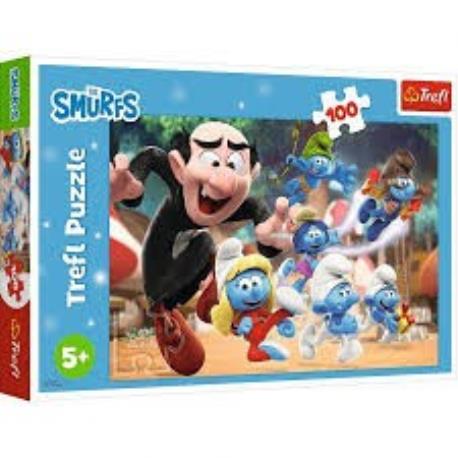 PUZZLE 100EL SMURFS