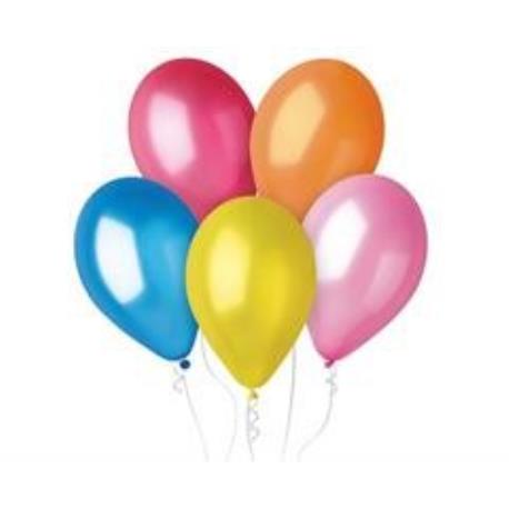 BALONY METALIZOWANY 12" MIX KOLOR 50SZT