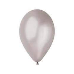 BALONY METALIZOWANE 10" SREBRNE 100SZT