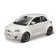 FIAT 500E WHITE 1:24