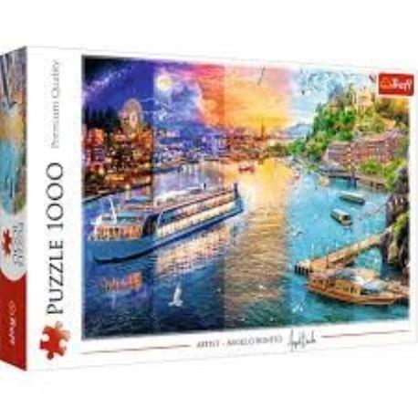 PUZZLE 1000EL REJS PO RZECE