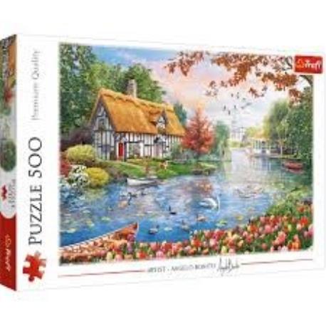 PUZZLE 500EL CICHA PRZYSTAŃ