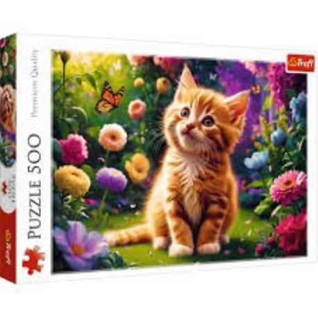 PUZZLE 500EL KOTEK